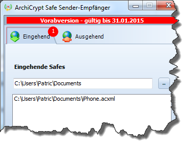 Passwort Safe Synchronisation
